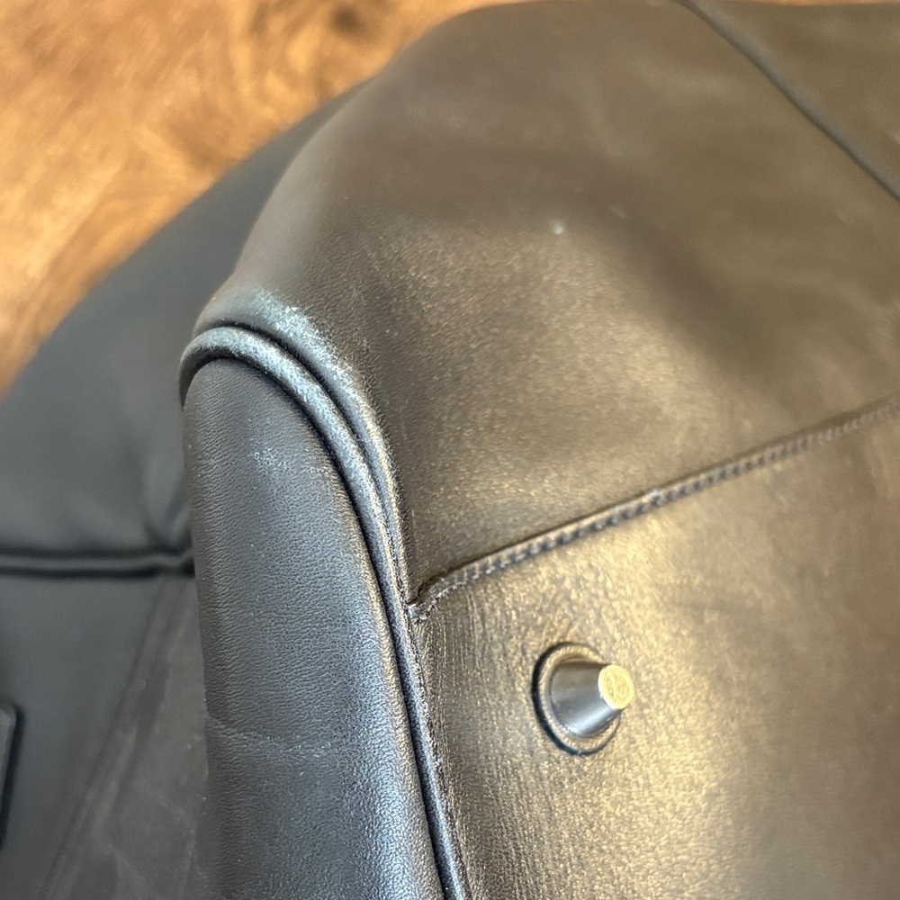 Coach Leather Voyage Cabin Duffel Bag Weekender Travel Carryon RARE - Picture 10 of 16